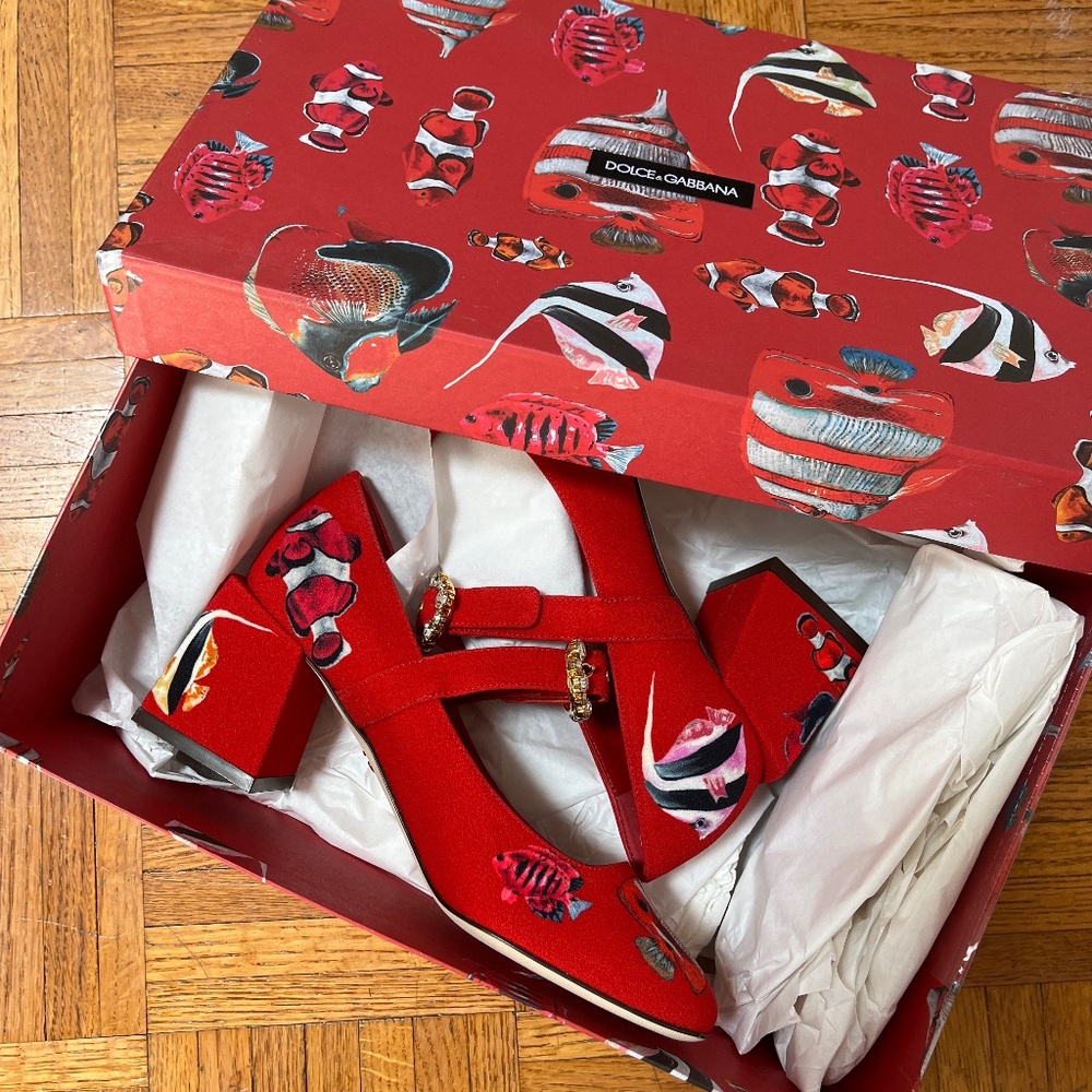 Dolce and Gabbana heels NEW